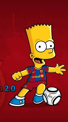 Wallpapers Of The Simpsons by Bart Fc Barcelona The Simpsons Blaugrana Wallpapers Of The Simpsons