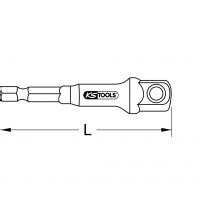 Vierkant-Adapter | Adapter | Bits | Handwerkzeuge | Produkte | KS Tools ...