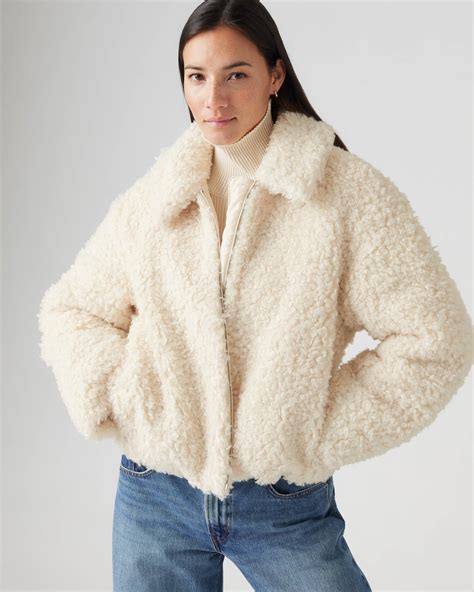 Kate Sherpa Jacket - Cream | Levi's® IE