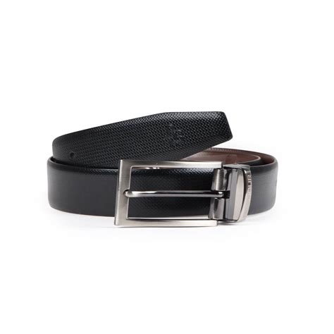 Premium Solid Pure Leather Belt - Black/Brown – BONJOUR