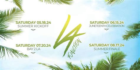 LA FUNCTION, Academy LA, Los Angeles, 17 August 2024 | AllEvents.in