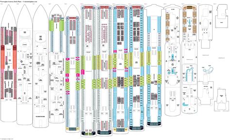 Ncl Gem Map _ Norwegian Gem Cruise Line – LIHS