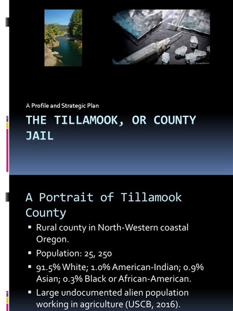 The Tillamook, or County Jail: A Profile and Strategic Plan | PDF ...