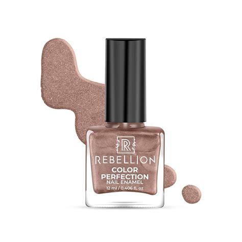 Buy Rebellion Color Perfection Nail Enamel - 12ml | Dessert Brown ...