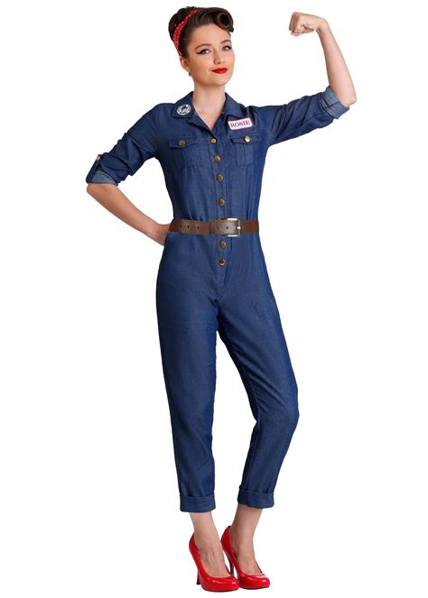 WWII Icon Costume for Women | Rosie the riveter costume, Costumes for ...