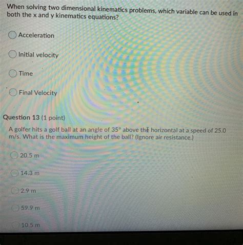 Image result for Kinematics Example Problems 2D
