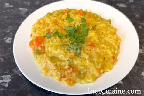 Mung Dal Rice Khichdi Recipe - How to make Mung Dal Khichdi - IndiCuisine.com
