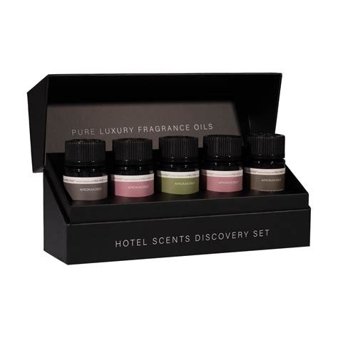Hotel Scents Pro-Pod™ Discovery Set | 5×50 mL Signature Hotel Diffuser Oils | Aroma360 - who discovered oil first
