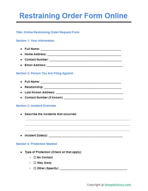 Image result for How to File a Restraining Order