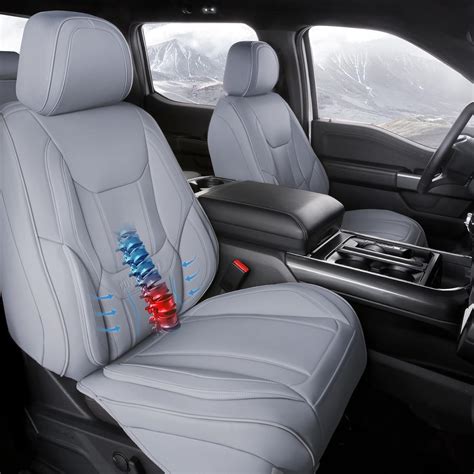 Amazon.com: Coverland Custom Car Seat Covers for 2017-2024 F-250, 350 ...