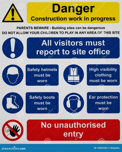 Construction Site Signs