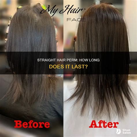 Straight Hair Perm: How Long Does It Last? | ShunSalon