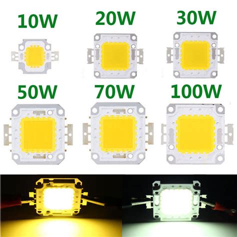 COB LED Chip Lights High Power SMD Bulb 100W 50W 70W India | Ubuy