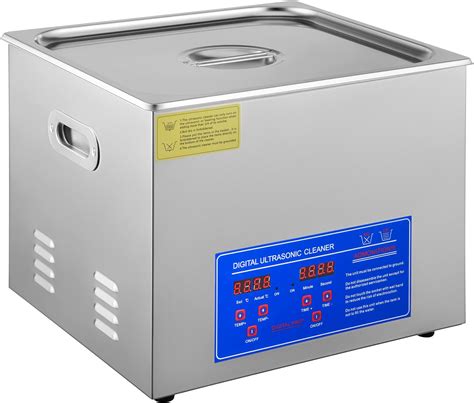VEVOR Ultrasonic Cleaner 2L Digital Ultrasonic Parts Cleaner with Timer 40kHz Professional 304 ...
