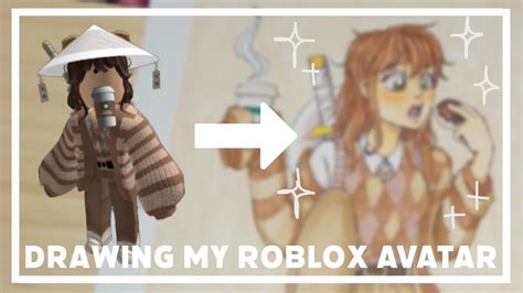 Drawing My Roblox Avatar | Tips + Copic Marker Tutorial - YouTube