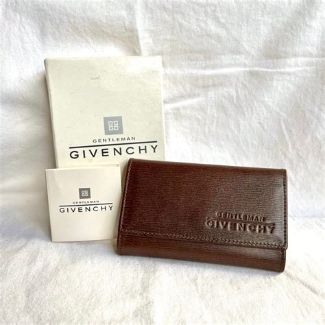 GIVENCHY "Brown Leather" Key Purse -Dead Stock!- | CARBOOTS