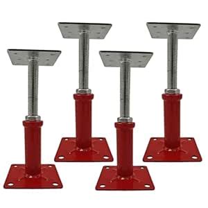 4 Pack House Floor Jack,Hand Jacks for Lifting and Leveling,5" - 8.5 ...