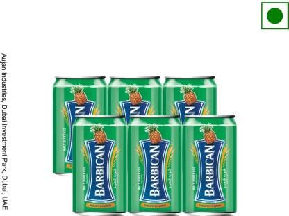 Barbican Pineapple Flavoured Non-Alcoholic Malt Drink Beer 330 ml x 6 ...