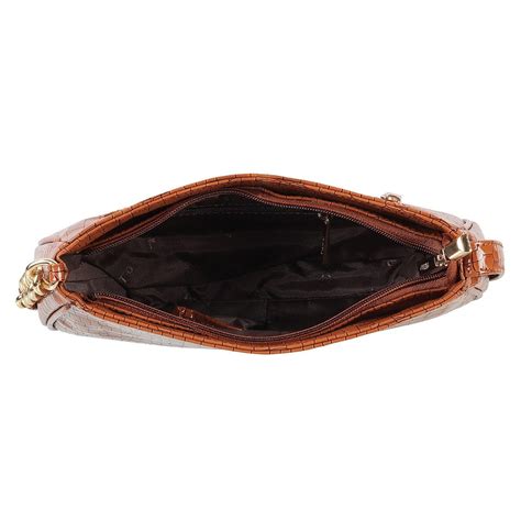 Buy Metro Textured Tan Handbag Online