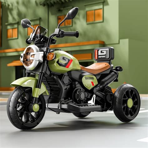 Buy LETZRIDE Yamaha RX-100 Kids Electric Ride-On Bike, 6V Battery ...