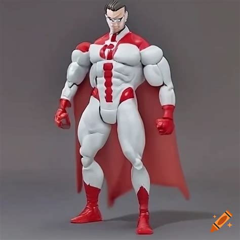 Omni-Man action figure from the TV show on Craiyon