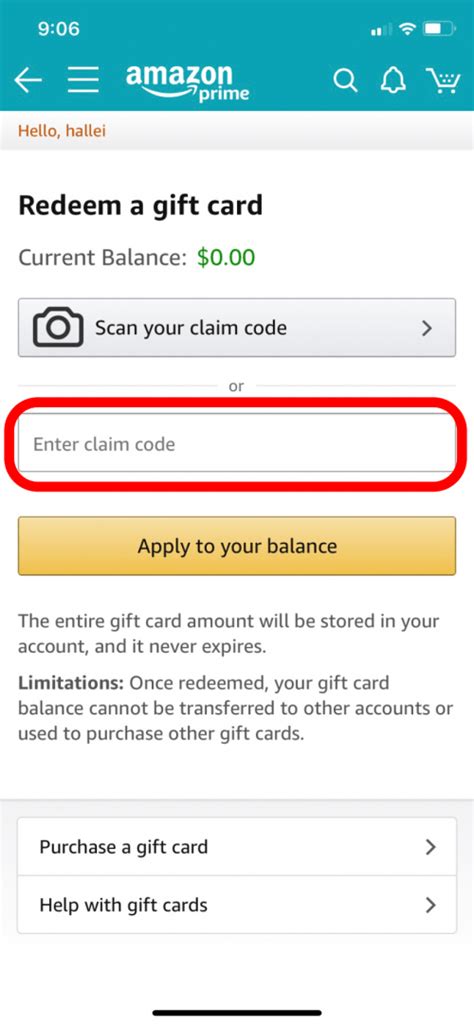 Image result for Amazon Prime Redeem Code