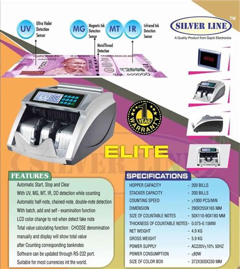 Image result for Counting Machine with Fake Note Detector