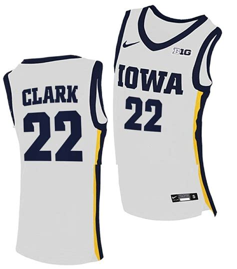 [Trending] New Caitlin Clark Jersey Iowa Hawkeyes White #22
