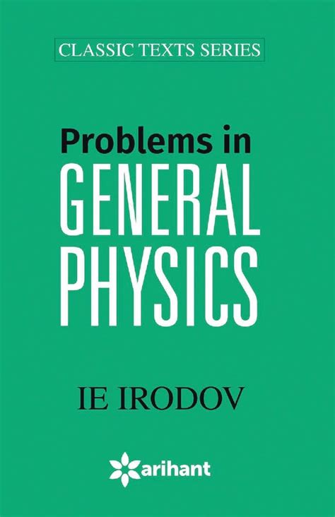 Arihant Problems In GENERAL PHYSICS By IE Irodov – Vikas Book Depo