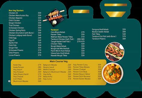 Menu at Platform 65 The Train Theme Restaurant - Vijayawada, Vijayawada