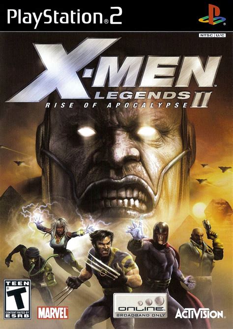 X-men Legends 2 Sony Playstation 2 Game