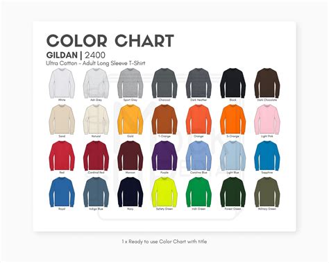 Image result for Gilden Color Chart