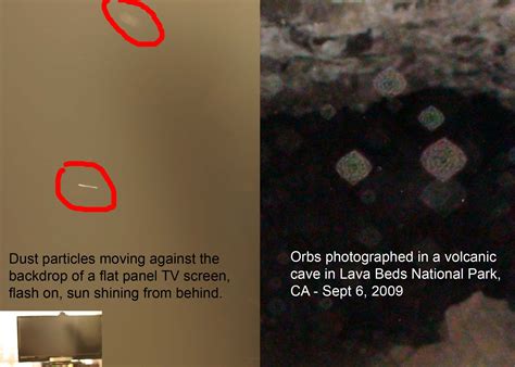 How to tell the difference between dust and orbs in videos - opmwebsite