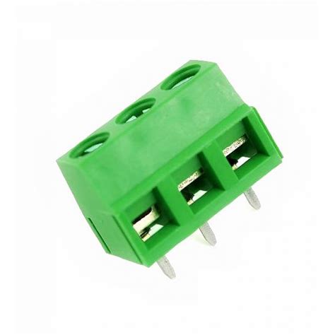 3 Pin 5.08mm Pitch Plug-in Screw Terminal Block Connector