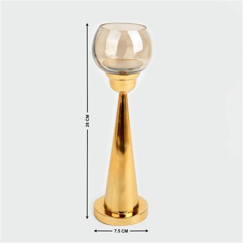 Buy Selena Accord Metal Pedestal T-Light Holder from Home Centre at ...