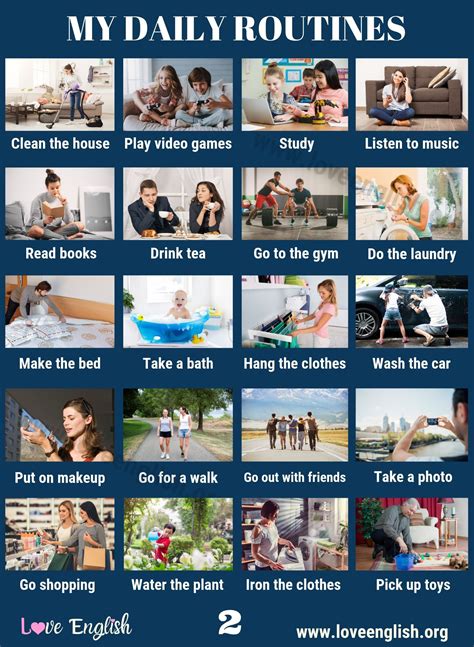 Image result for My Daily Routine Example