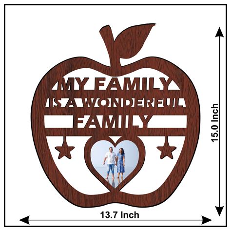 My Family Is A Wonderful Family Wall Frame – Next Print
