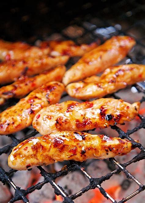 marinated grilled chicken tenders recipe