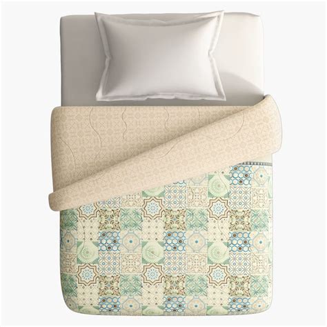 Buy PORTICO Mosaic Cotton Printed Single Comforter from Portico at just ...