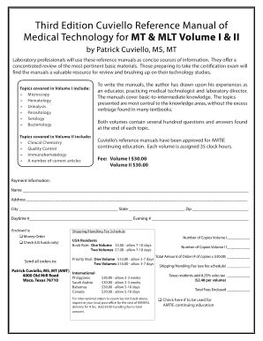 Third Edition Cuviello Reference Manual Of Medical - Fill and Sign ...