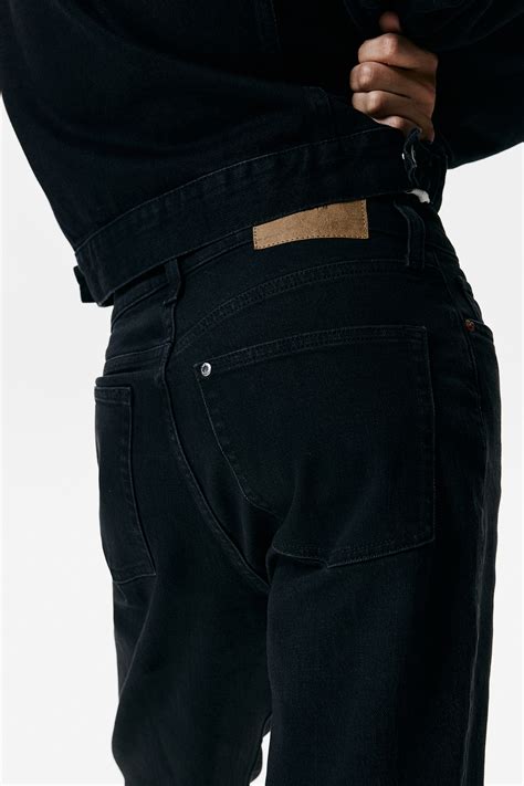 Mom Ultra High Ankle Jeans - Black - Ladies | H&M IN