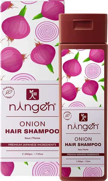 Buy NINGEN ONION HAIR SHAMPOO SOYA AND THYME HELPS REDUCE HAIR FALL ...