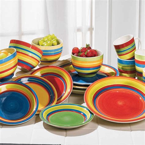 Unique Colorful Dinnerware Sets at Stanley Davila blog