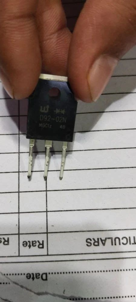 DISCRETE IGBT - D92 02 Diode Mosfet Transistor Wholesale Trader from ...