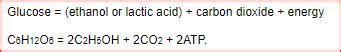 Name the three carbon compound formed during anaerobic respiration in ...
