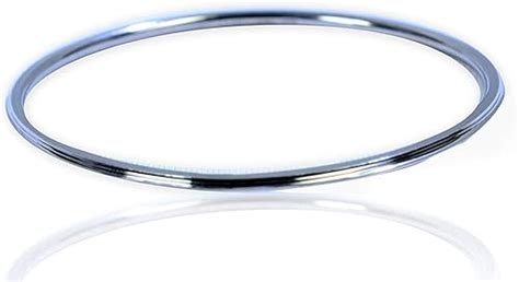 Buy BISMAADH Stainless Steel Kada Bracelet 2mm Thickness 6.1cm for ...