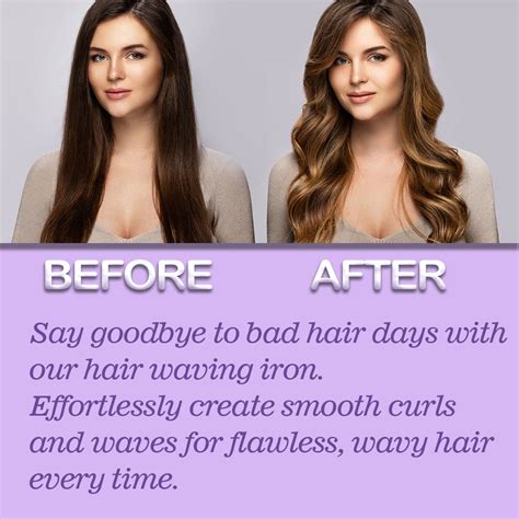 Ktein Wave Hair Curling Iron | 2-Barrel Ionic Wavy Hair Curler | 32MM ...