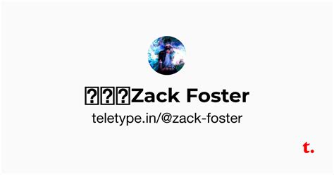 캄차카Zack Foster — Teletype