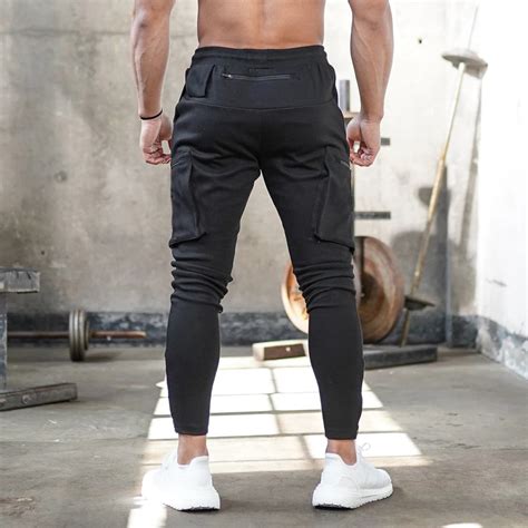 Jogger Pants // Zipper Side Pockets // Black (S) - Amedeo Exclusive ...