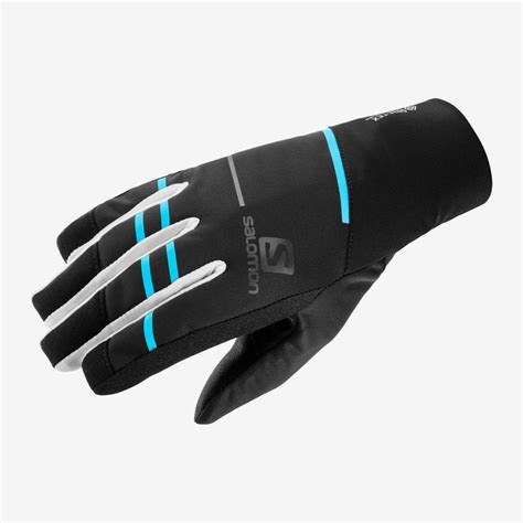 Salomon Gloves Best Deals - Black RS PRO WS U Mens